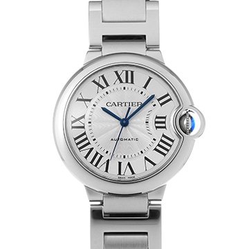 カルティエ バロンブルー ドゥ カルティエ 36mm WSBB0048 シルバー ユニセックス 時計 【中古】【wristwatch】