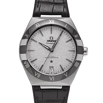 オメガ コンステレーション コーアクシャル マスタークロノメーター 131.33.41.21.06.001 グレー メンズ 時計 【中古】【wristwatch】