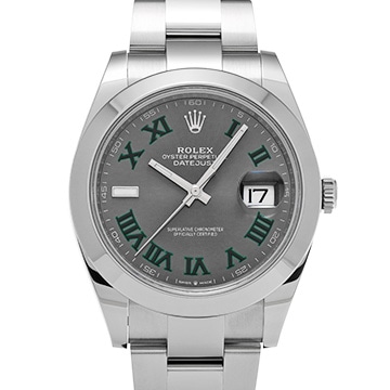 ロレックス デイトジャスト 41 126300 スレートグレー メンズ 時計 【中古】【wristwatch】