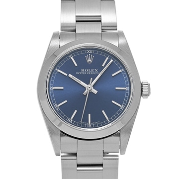 ロレックス オイスターパーペチュアル 77080 ブルー ユニセックス 時計 【中古】【wristwatch】