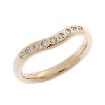 ティファニー カーブドバンド リング ゴールド K18イエローゴールド YG レディース ジュエリー 【中古】【jewelry】