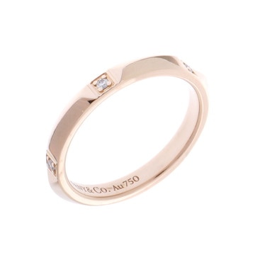 ティファニー トゥルー バンドリング ゴールド K18ピンクゴールド PG レディース ジュエリー 【中古】【jewelry】