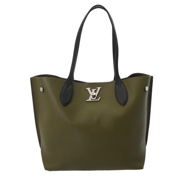 ルイ ヴィトン ロックミーゴー　 カーキ M55523 カーフレザー レディース バッグ 【中古】【bag】