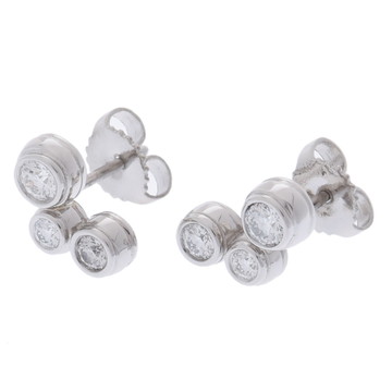 ティファニー バブルピアス シルバー Pt950プラチナ レディース ジュエリー 【中古】【jewelry】