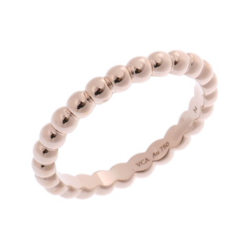 ヴァン クリーフ&アーペル ペルレリング スモール #54 ゴールド K18ピンクゴールド PG レディース ジュエリー 【中古】【jewelry】
