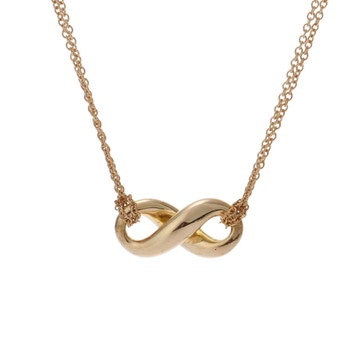 ティファニー インフィニティネックレス ゴールド K18イエローゴールド YG レディース ジュエリー 【中古】【jewelry】