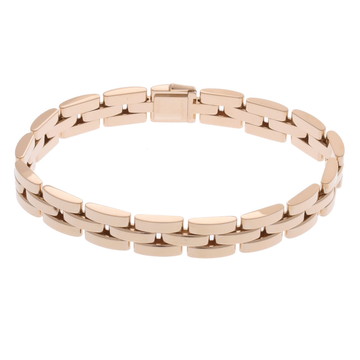 カルティエ マイヨンパンテール  ブレスレット 3ロウ ゴールド K18イエローゴールド YG レディース ジュエリー 【中古】【jewelry】