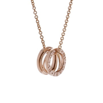 ブルガリ B-ZERO1 レジェンド ネックレス ゴールド 353395 K18ピンクゴールド PG レディース ジュエリー 【中古】【jewelry】