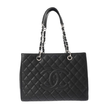 シャネル マトラッセ GST ブラック A50995 キャビアスキン レディース バッグ 【中古】【bag】