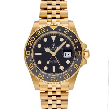 ロレックス GMTマスターII 126718GRNR ブラック メンズ 時計 【中古】【wristwatch】