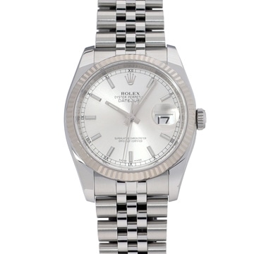 ロレックス デイトジャスト 116234 シルバー メンズ 時計 【中古】【wristwatch】