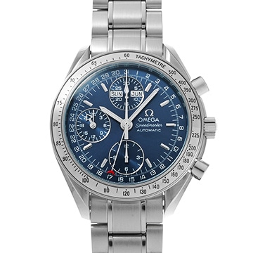オメガ スピードマスター トリプルカレンダー 3523.80 ブルー メンズ 時計 【中古】【wristwatch】