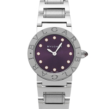ブルガリ ブルガリブルガリ BBL26S パープル/ダイヤモンド レディース 時計 【中古】【wristwatch】