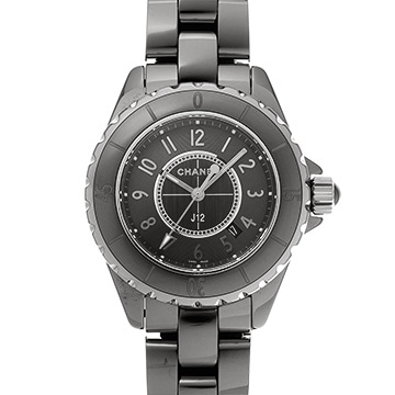 シャネル J12 クロマティック 33MM H2978 グレー レディース 時計 【中古】【wristwatch】