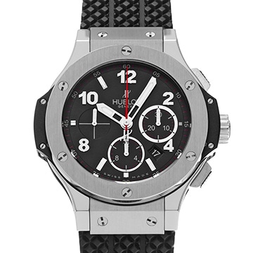 ウブロ ビッグバン スチール 301.SX.130.RX マットブラック メンズ 時計 【中古】【wristwatch】