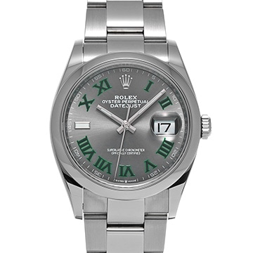 ロレックス デイトジャスト 36 126200 スレート メンズ 時計 【中古】【wristwatch】