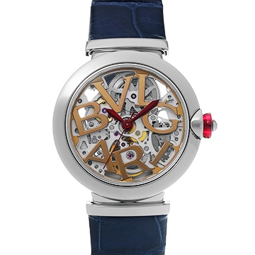 ブルガリ ルチェア スケルトン  LU33S スケルトン レディース 時計 【中古】【wristwatch】