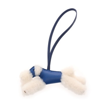 エルメス バディチャーム ブルーサフィール メリノウール/ヴォースイフト ユニセックス 【中古】【other】