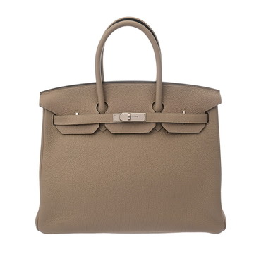 エルメス バーキン 35 トゥルティエールグレー トゴ ユニセックス バッグ 【中古】【bag】