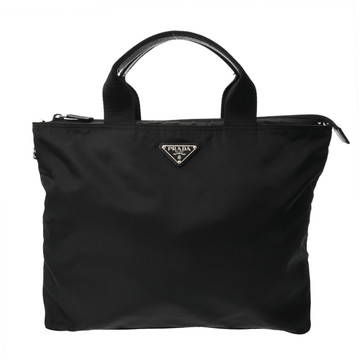 プラダ 2Wayトートバッグ ブラック 1BG387 ナイロン レディース バッグ 【中古】【bag】
