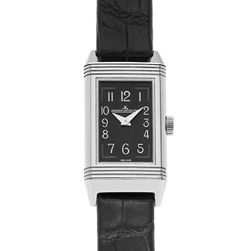 ジャガー ルクルト レベルソ ワン 復刻版 Q3258470 ブラック メンズ 時計 【中古】【wristwatch】