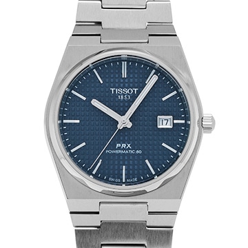 ティソ PRX パワーマティック 80 T137.407.11.041.00 ブルー メンズ 時計 【中古】【wristwatch】