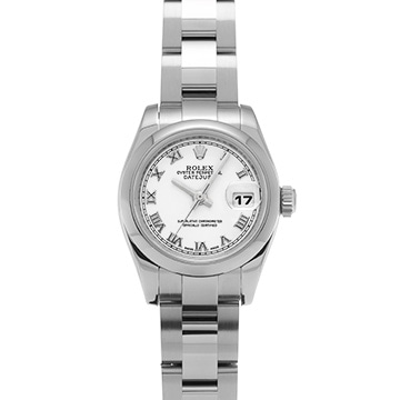 ロレックス デイトジャスト 179160 ホワイト レディース 時計 【中古】【wristwatch】