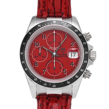 チューダー / チュードル クロノタイム タイガー 79260 レッド メンズ 時計 【中古】【wristwatch】
