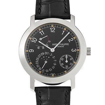 パテック フィリップ プチコンプリケーション 5055G-001 ブラック メンズ 時計 【中古】【wristwatch】