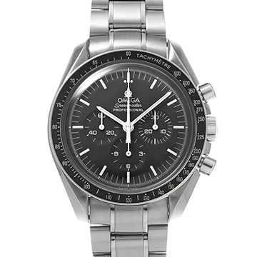 オメガ スピードマスター ムーンウォッチ プロフェッショナル アポロ11号 30th 3560.50 ブラック メンズ 時計 【中古】【wristwatch】