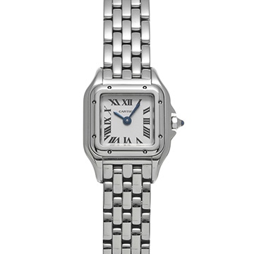 カルティエ パンテール ドゥ カルティエ ミニ WSPN0019 シルバー レディース 時計 【中古】【wristwatch】