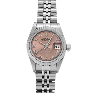ロレックス デイトジャスト 69174 ピンク レディース 時計 【中古】【wristwatch】