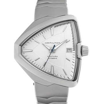 ハミルトン ベンチュラ エルヴィス80 オート H24505111 ホワイト メンズ 時計 【中古】【wristwatch】