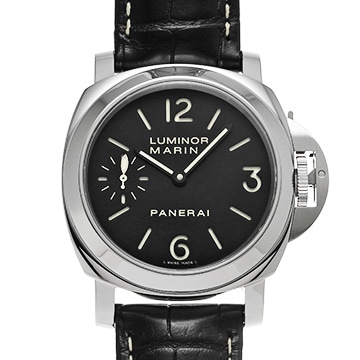 パネライ ルミノールマリーナ PAM00111 ブラック メンズ 時計 【中古】【wristwatch】