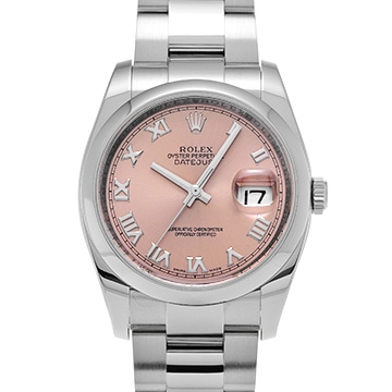 ロレックス デイトジャスト 116200 ピンク メンズ 時計 【中古】【wristwatch】
