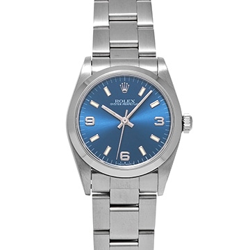 ロレックス オイスターパーペチュアル 67480 ブルー ユニセックス 時計 【中古】【wristwatch】