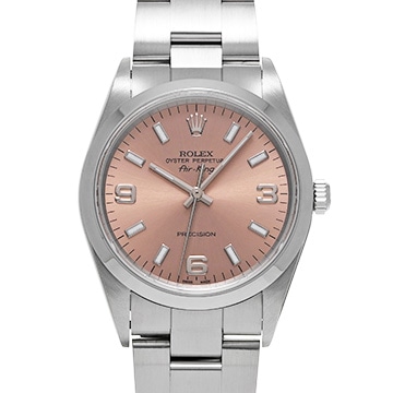 ロレックス エアキング 14000M ピンク メンズ 時計 【中古】【wristwatch】