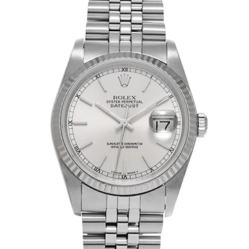 ロレックス デイトジャスト 16234 シルバー メンズ 時計 【中古】【wristwatch】