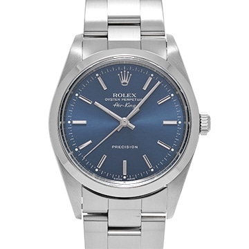 ロレックス エアキング 14000 ブルー メンズ 時計 【中古】【wristwatch】