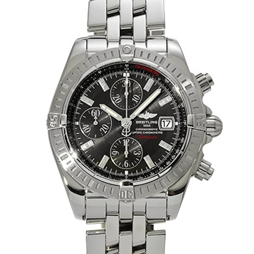 ブライトリング クロノマット エボリューション A1335611/M512 ブラック メンズ 時計 【中古】【wristwatch】