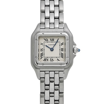 カルティエ パンテール SM W25033P5 シルバー レディース 時計 【中古】【wristwatch】