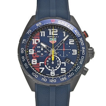 タグ ホイヤー フォーミュラ1 クロノグラフ×オラクル レッドブルレーシング CAZ101AZ.FT8090 ブルー メンズ 時計 【中古】【wristwatch】