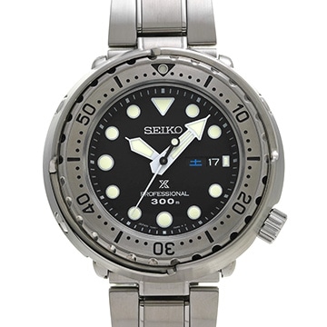 セイコー プロスペックス  マリーンマスター プロフェッショナル SBBN049 ブラック メンズ 時計 【中古】【wristwatch】