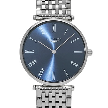 ロンジン ラ グラン クラシック ドゥ ロンジン L4.866.4.94.6 ブルー ユニセックス 時計 【中古】【wristwatch】