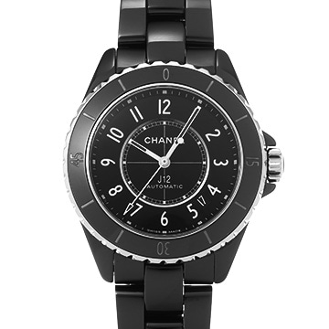 シャネル J12 キャリバー12.1 38MM H5697 ブラックラッカー メンズ 時計 【中古】【wristwatch】