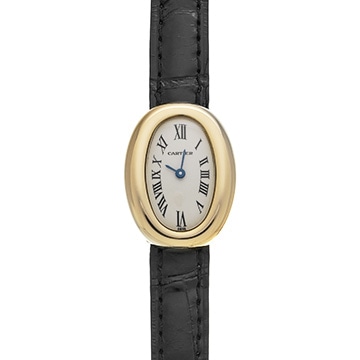 カルティエ ミニベニュワール W1510956 ホワイト レディース 時計 【中古】【wristwatch】