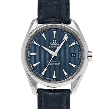 オメガ シーマスター アクアテラ 231.13.42.21.03.001 ブルー メンズ 時計 【中古】【wristwatch】