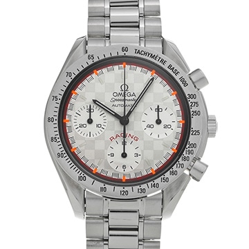 オメガ スピードマスター レーシング ミハエル・シューマッハ 2000 3517.30 シルバー メンズ 時計 【中古】【wristwatch】