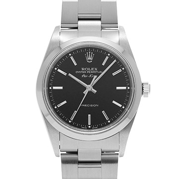 ロレックス エアキング 14000M ブラック メンズ 時計 【中古】【wristwatch】