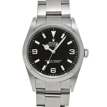 ロレックス エクスプローラー 114270 ブラック メンズ 時計 【中古】【wristwatch】